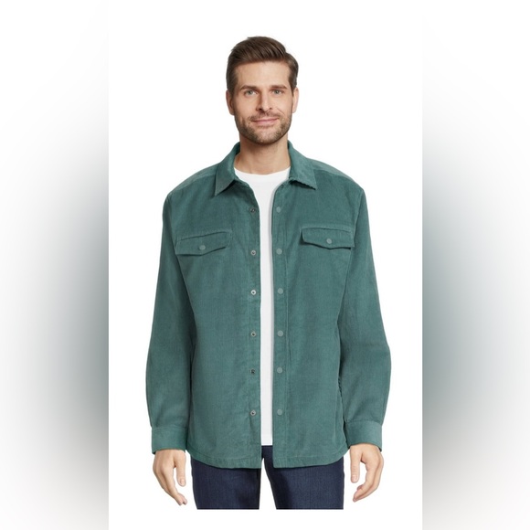 George Men's Corduroy Shirt Jacket - Picture 3 of 10